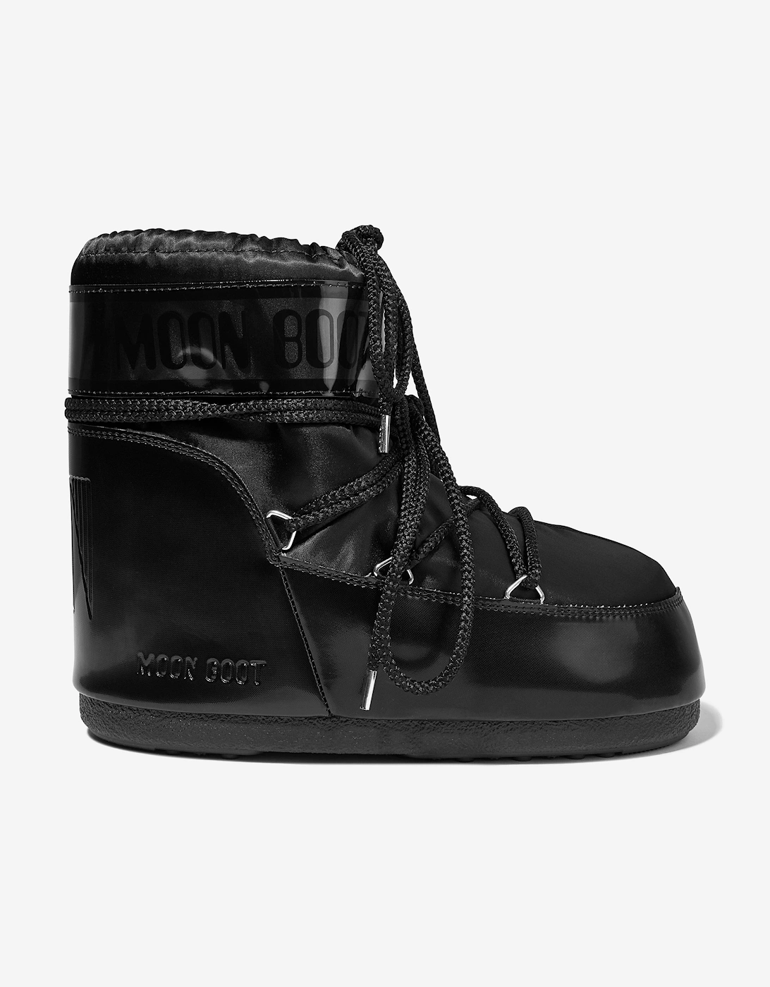 Moon Boot Kids Icon Low Glance Snow Boots in Black, 5 of 4