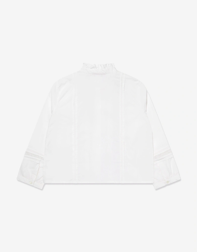 Girls Freedom Blouse in White