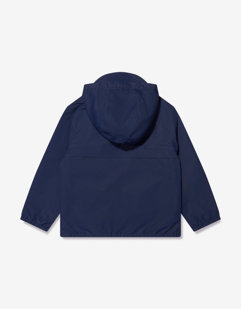 Boys Portland Windbreaker in Navy
