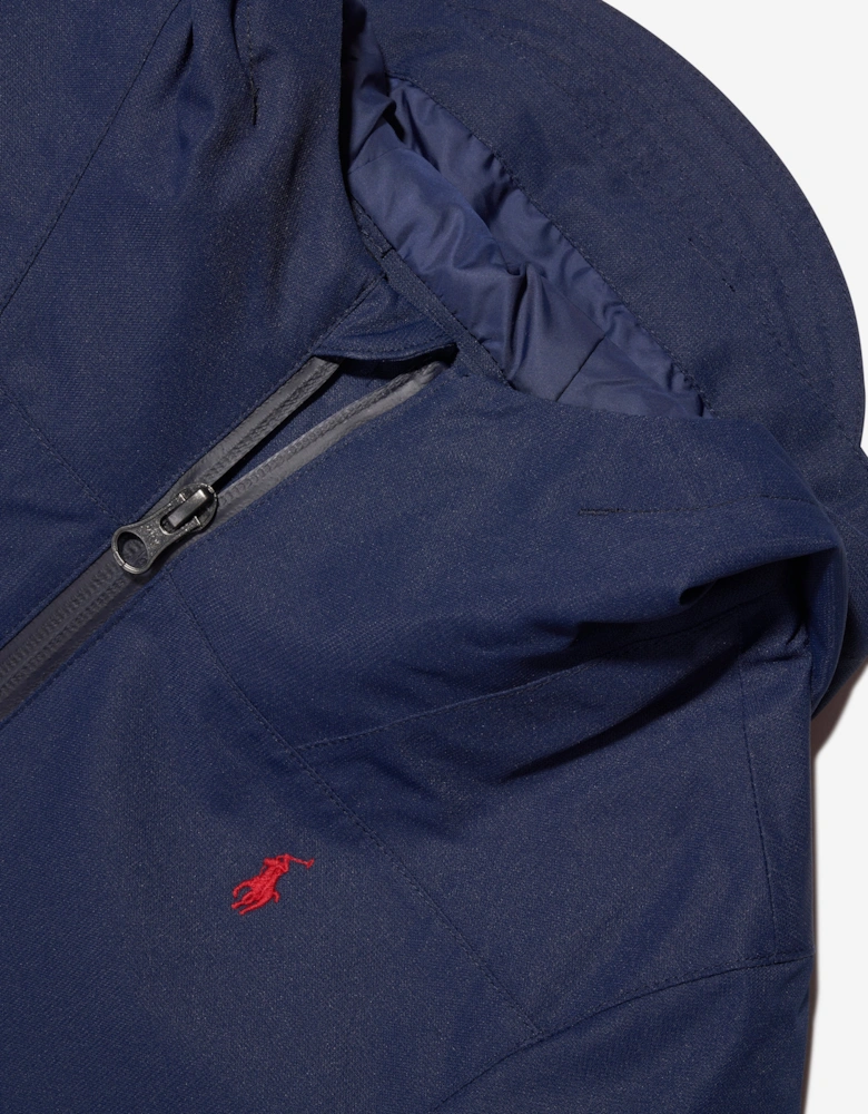 Boys Portland Windbreaker in Navy