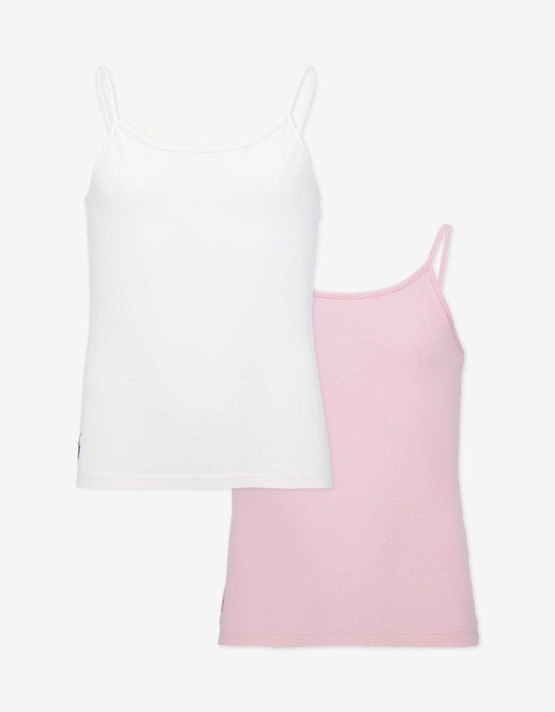 Girls 2 Pack Camisole Set in Pink