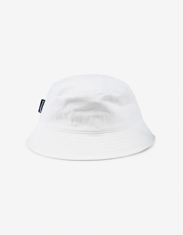 Girls Logo Bucket Hat in Ivory