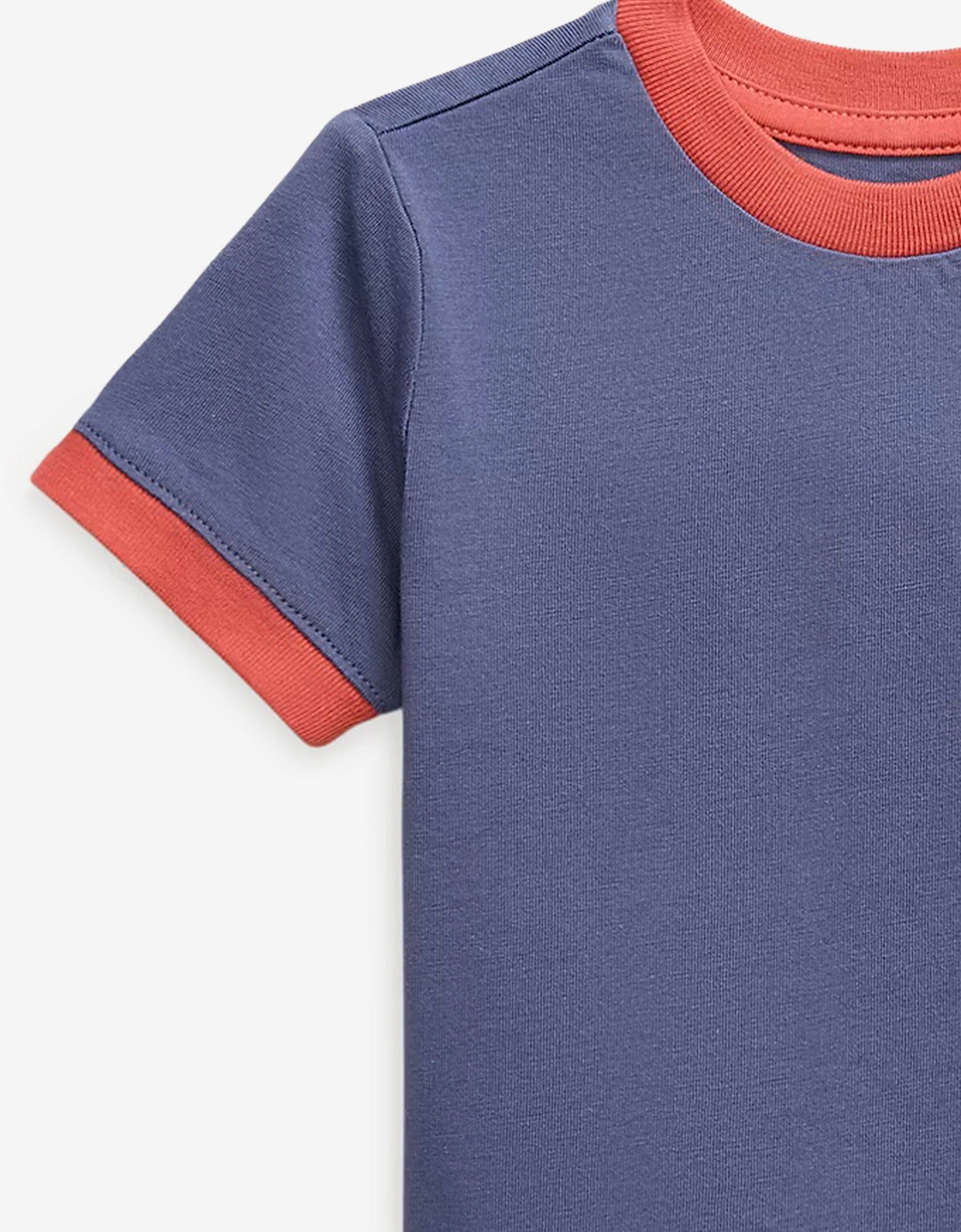 Baby Boys Polo T-Shirt in Blue