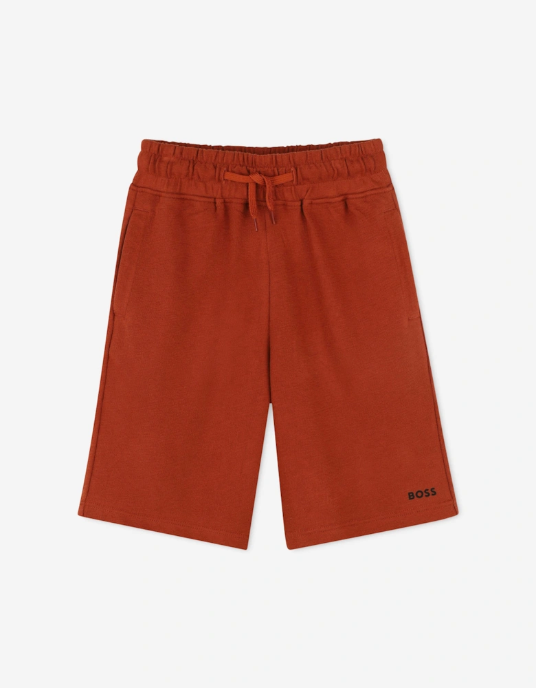 BOSS Boys Short Set in Brown