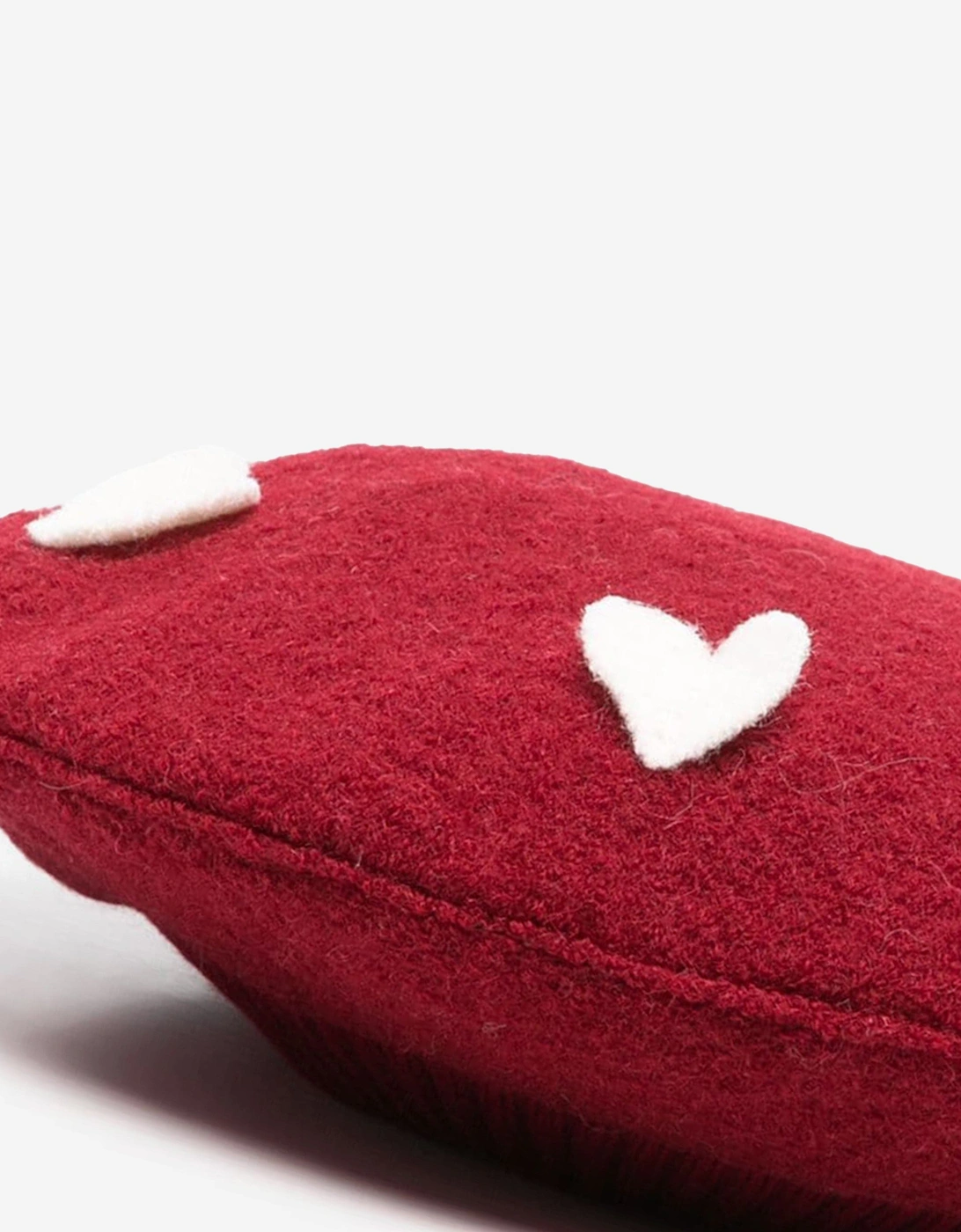 Baby Girls Wool Beret in Red
