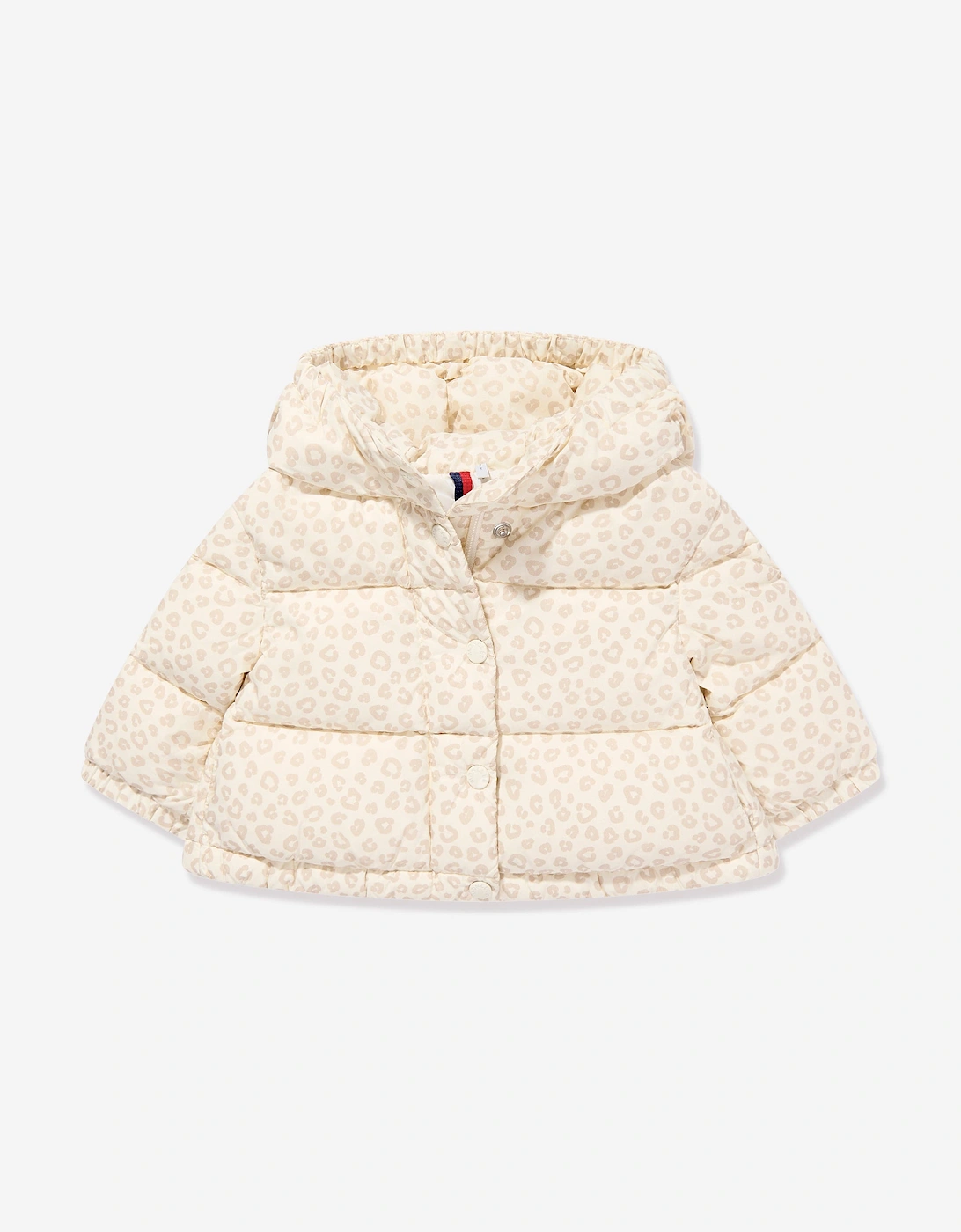 Enfant Baby Girls Down Padded Tessa Jacket in Beige, 6 of 5