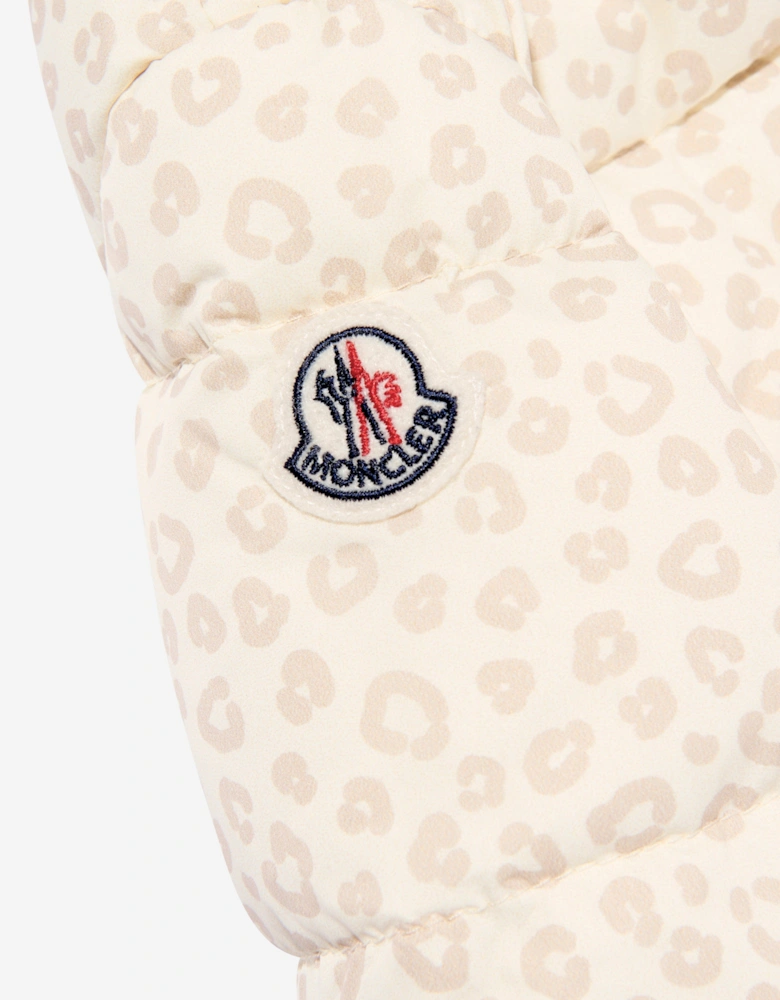 Enfant Baby Girls Down Padded Tessa Jacket in Beige