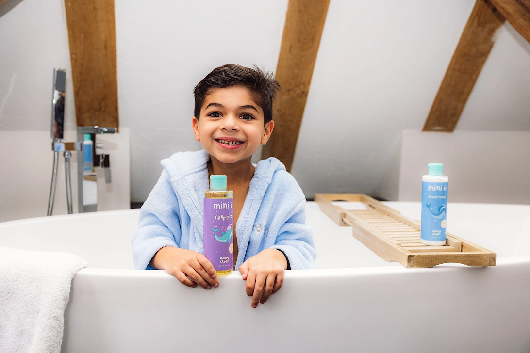 Kids Honey Cream Shampoo in Purple
