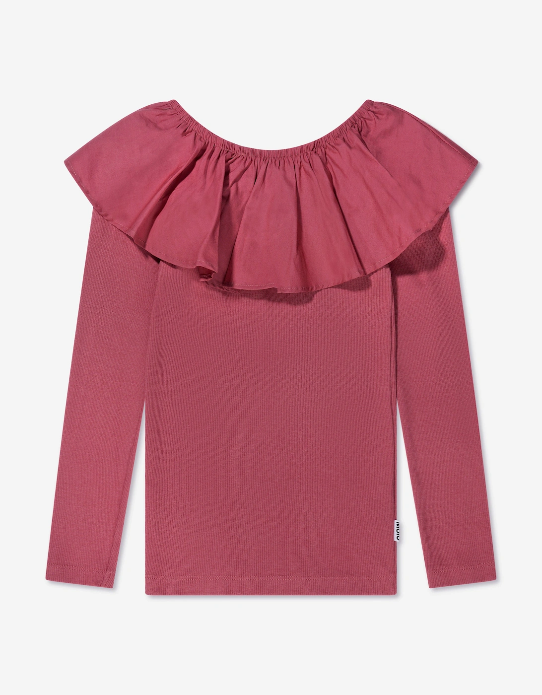 Girls Long Sleeve T-Shirt in Pink, 5 of 4