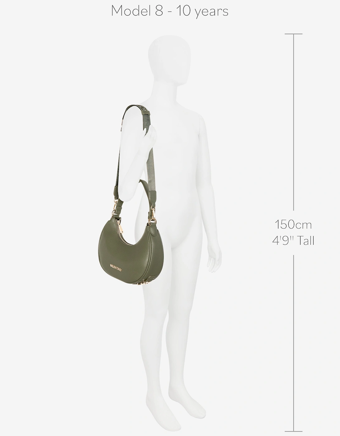 Shelby Shoulder Bag in Green (30cm)