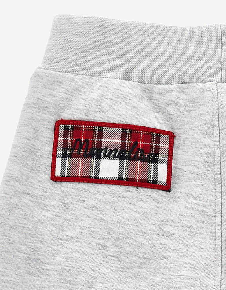 Baby Girls Heart Joggers in Grey