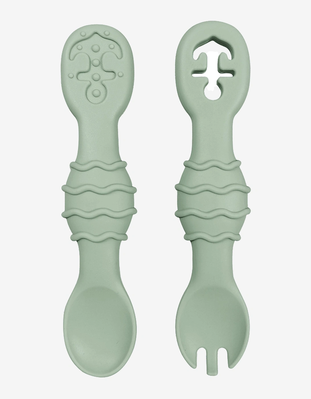 Silicon Spoon and Fork Set, 4 of 3