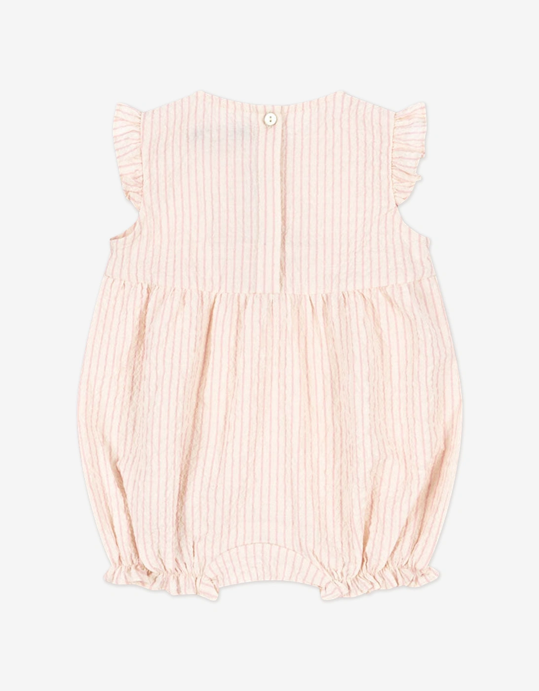 Baby Girls Ellie Frill Romper in Pink