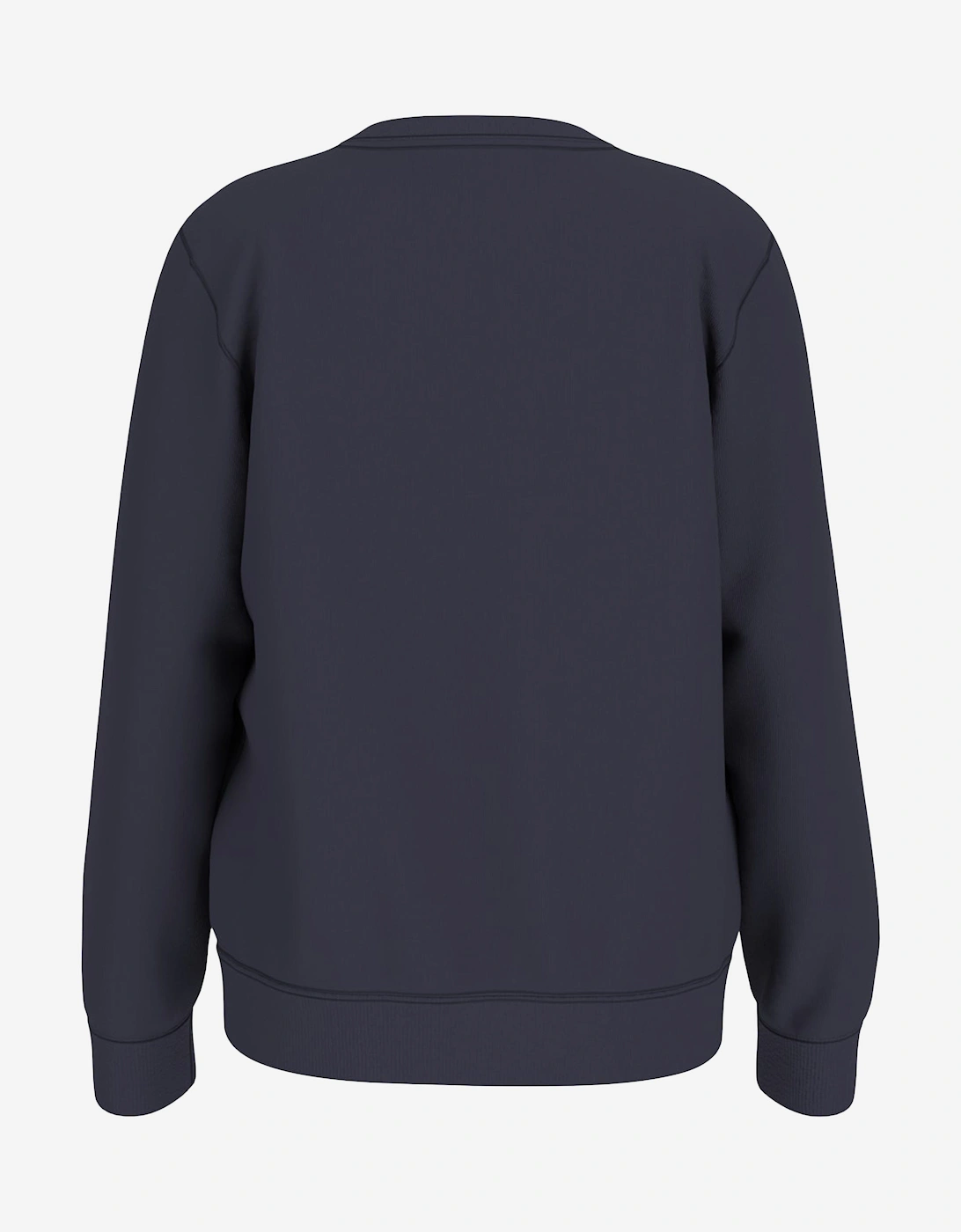 Boys Logo Print Sweatshirt in Navy