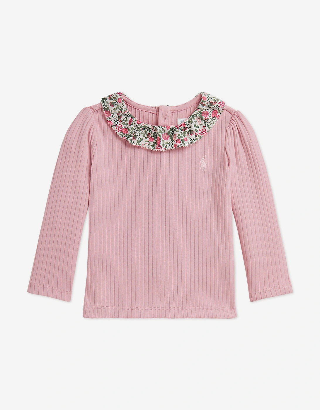 Baby Girls Rib Knit Leggings Set in Pink