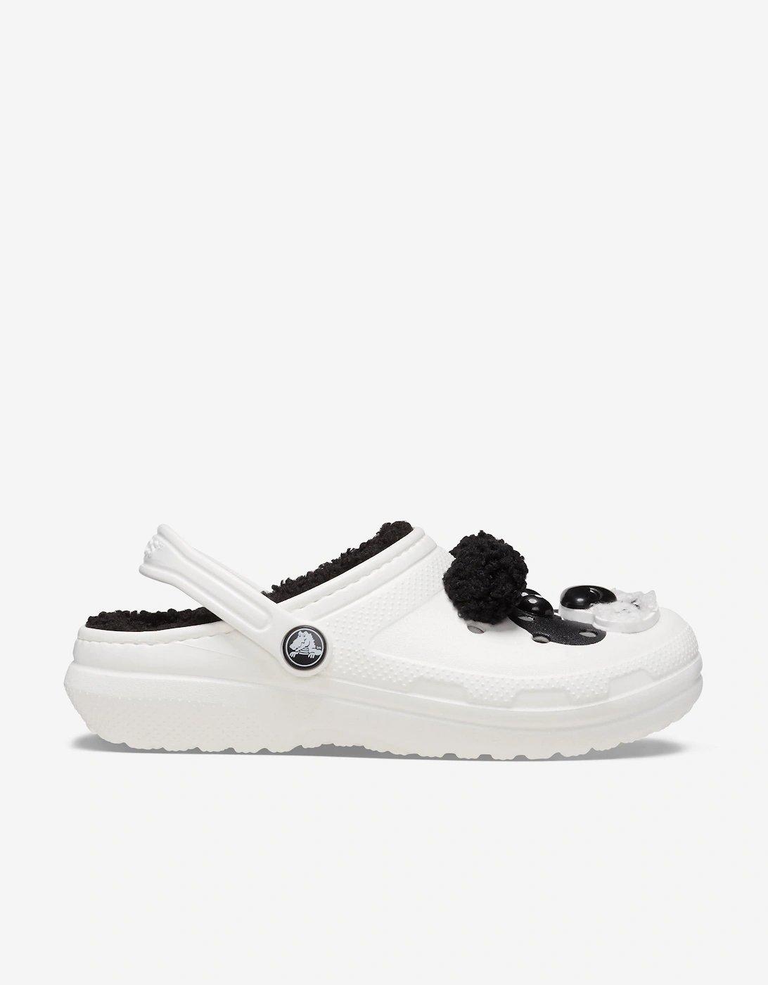 Kids Classic I Am Panda Bear Clog in White, 5 of 4