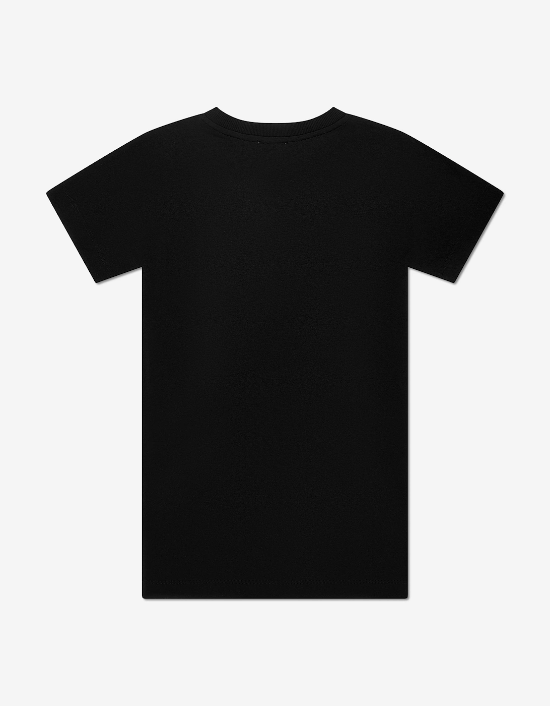 Girls Logo T-Shirt Dress in Black