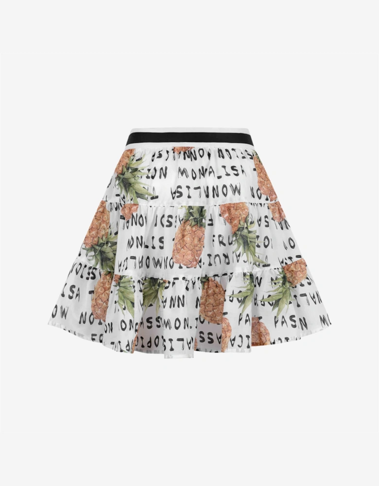 Girls Skirt - Cotton PineappSkirt