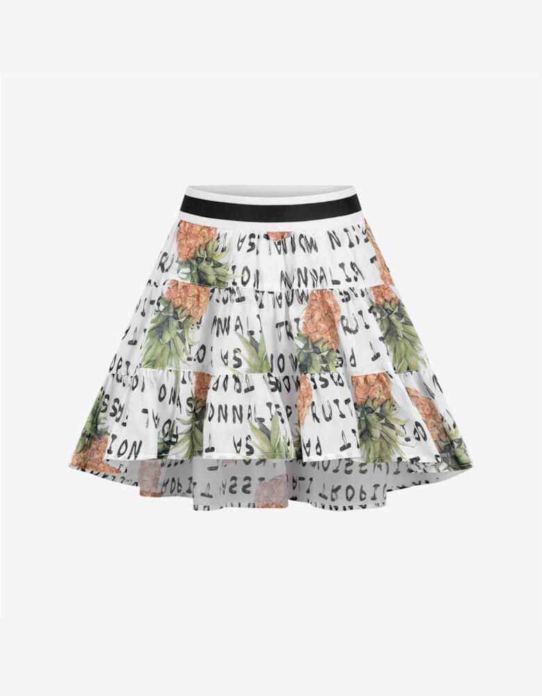 Girls Skirt - Cotton PineappSkirt