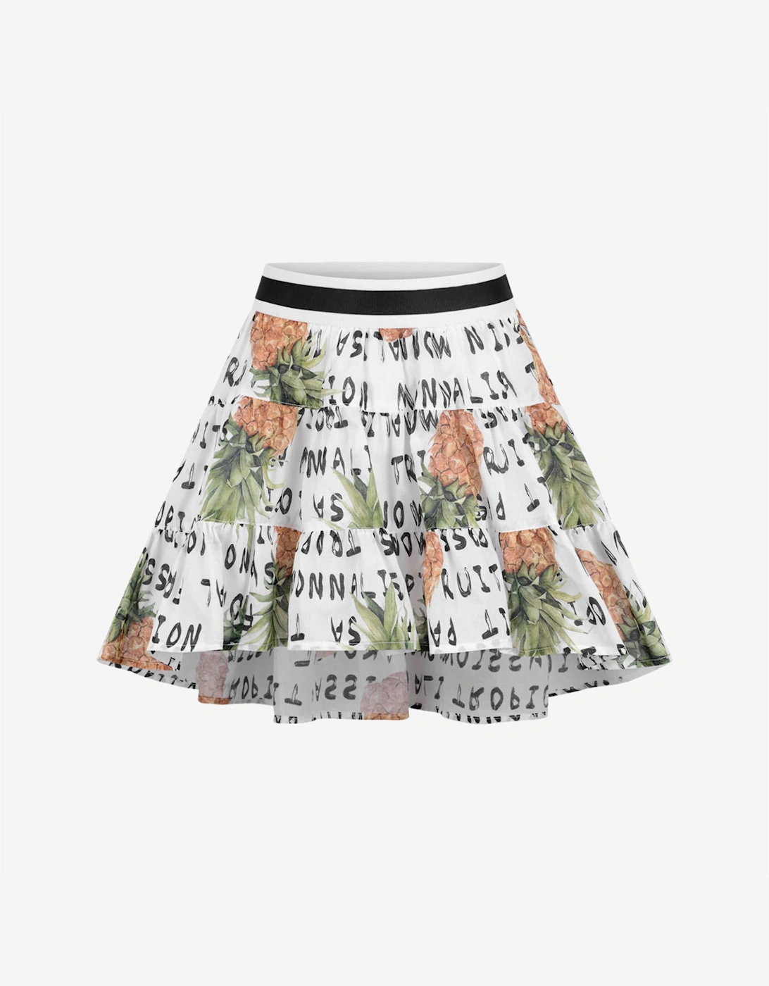 Girls Skirt - Cotton PineappSkirt, 5 of 4