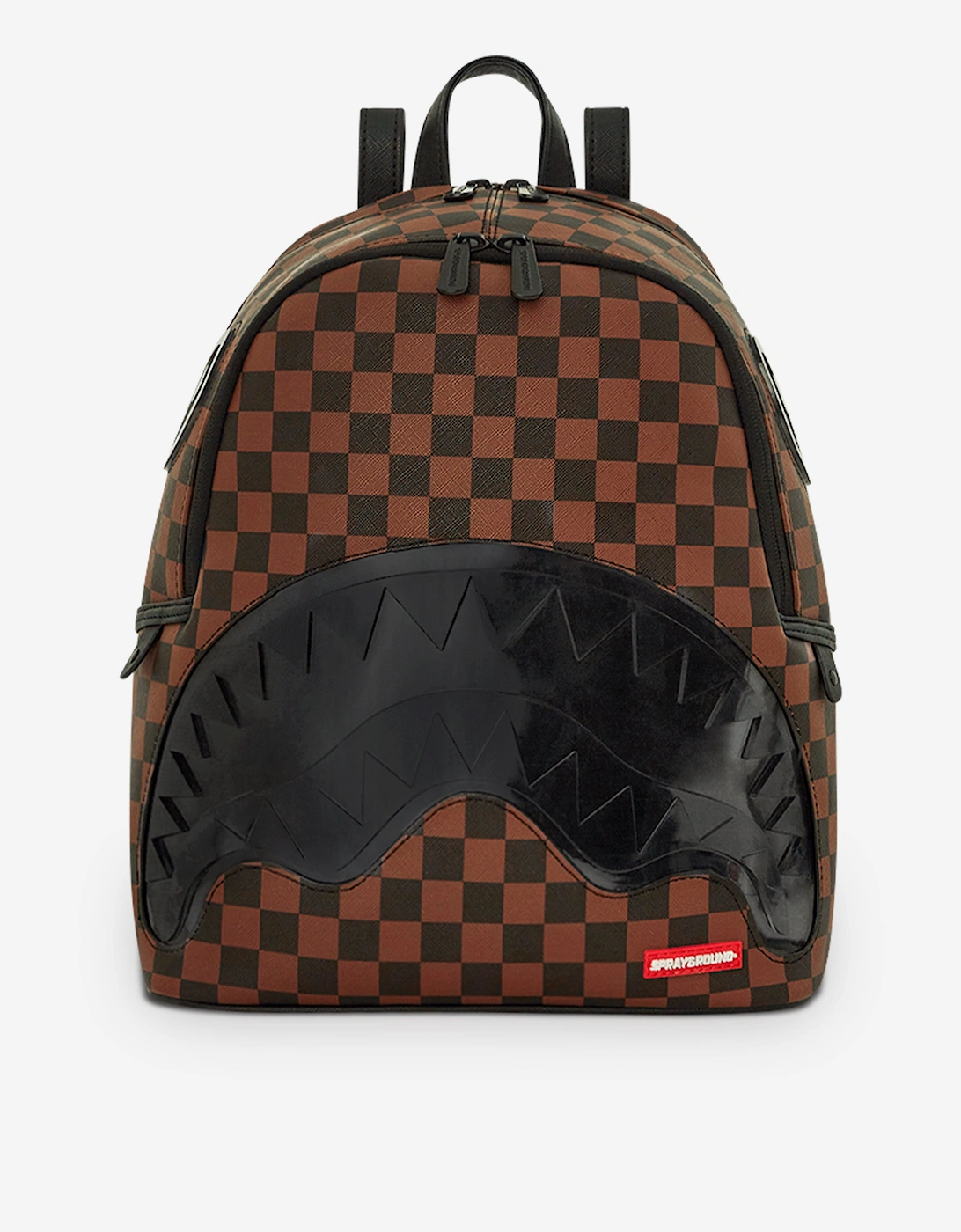 Girl's Sprayground Kids Sip Clear SM Eyes Savage Backpack in Brown (46cm) - Size: ONE size,