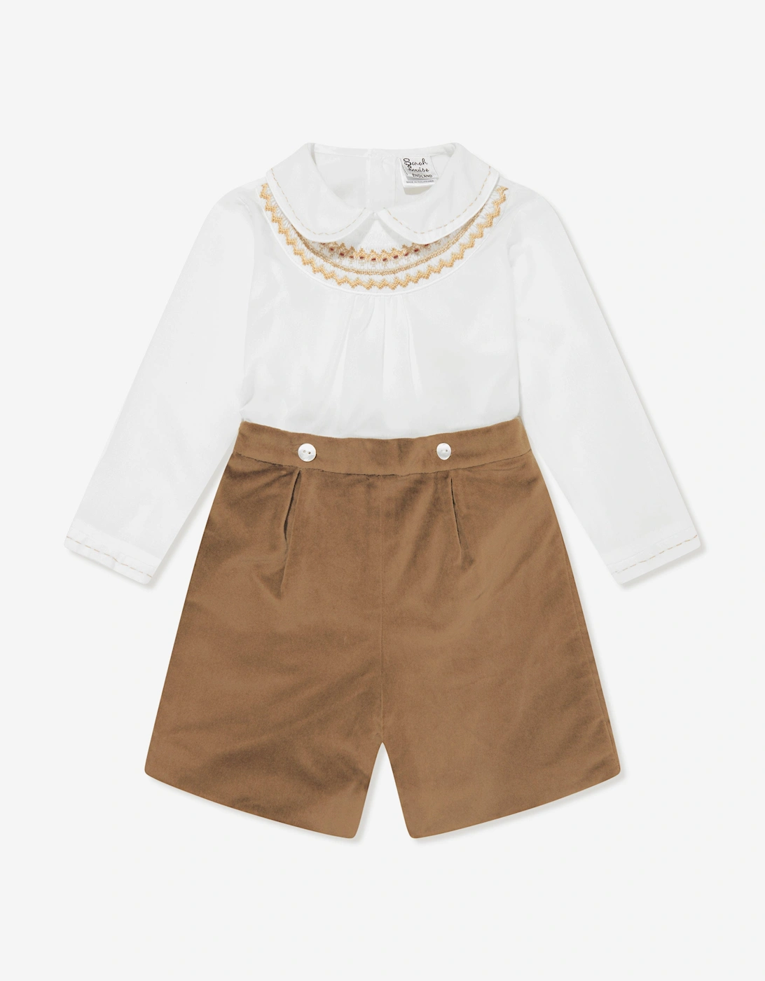 Boys Buster Suit in Brown, 5 of 4