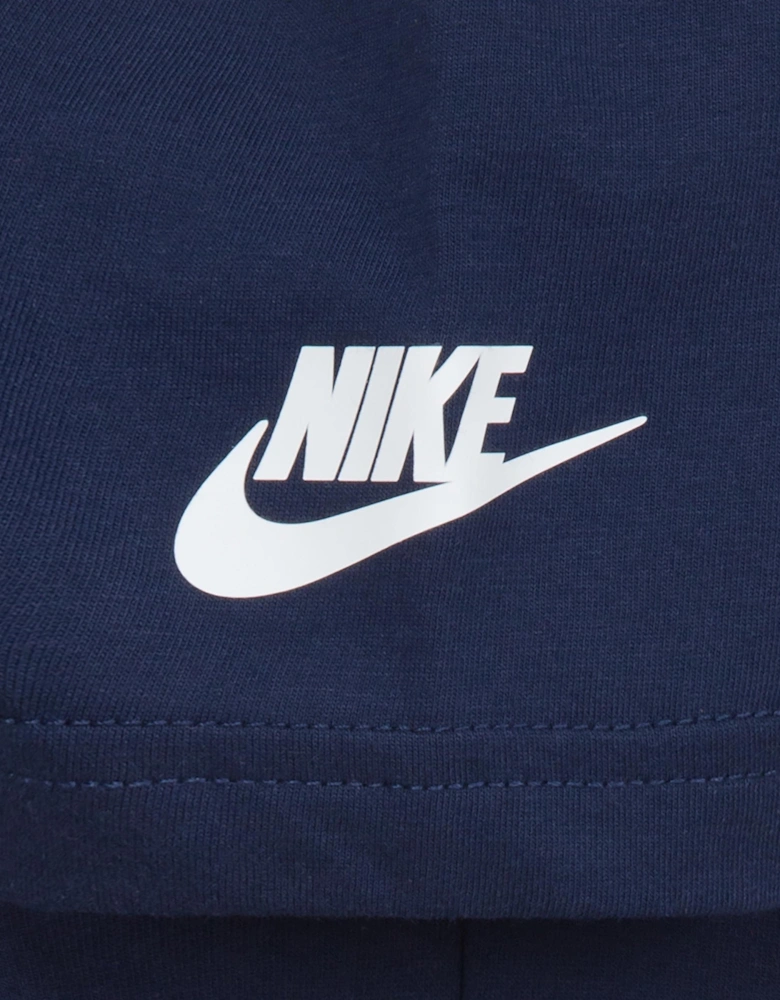 Kids Futura Evergreen T-Shirt in Navy