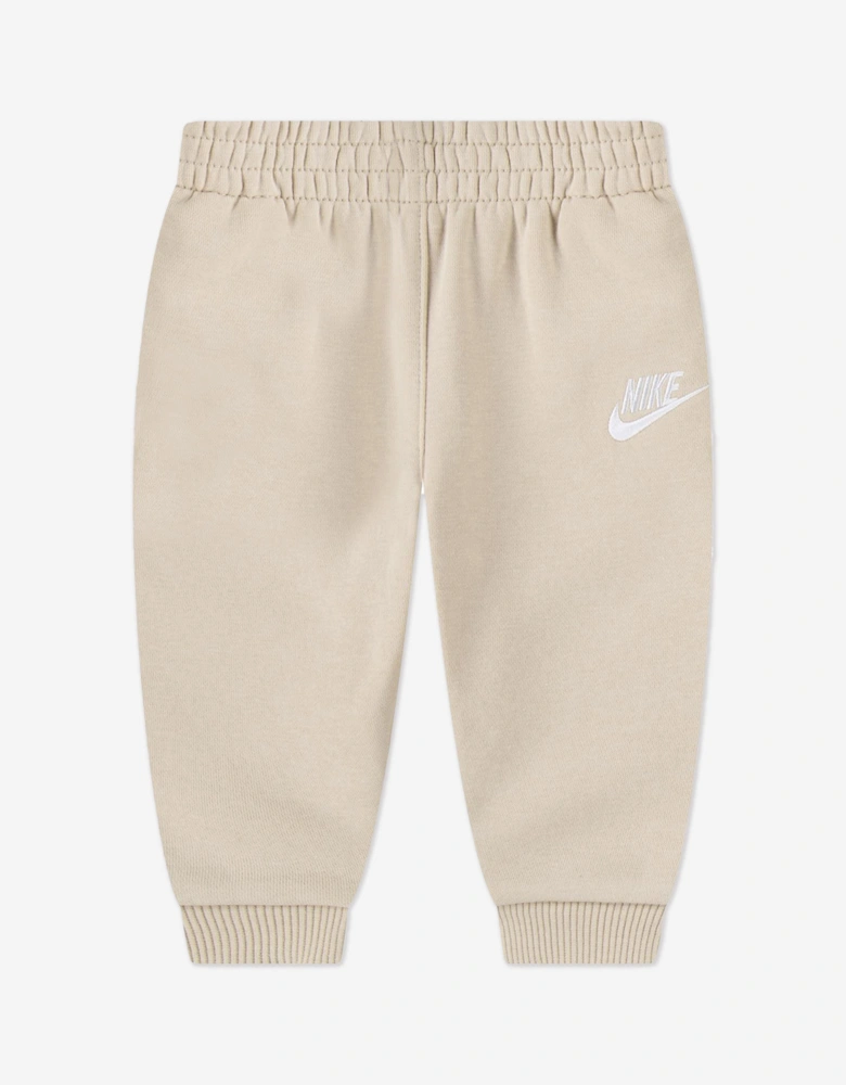 Kids LBR Full Zip Club Tracksuit in Beige