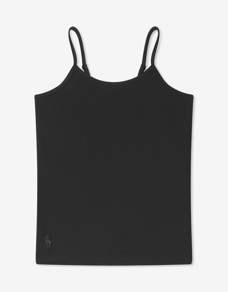 Girls 2 Pack Camisole Set in Black