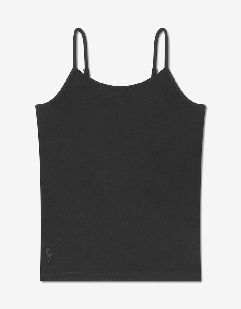 Girls 2 Pack Camisole Set in Black