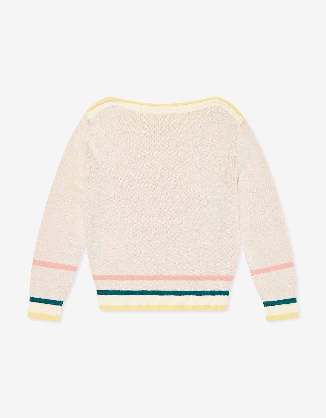Girls Ottie Jacquard Sweater in Multicolour