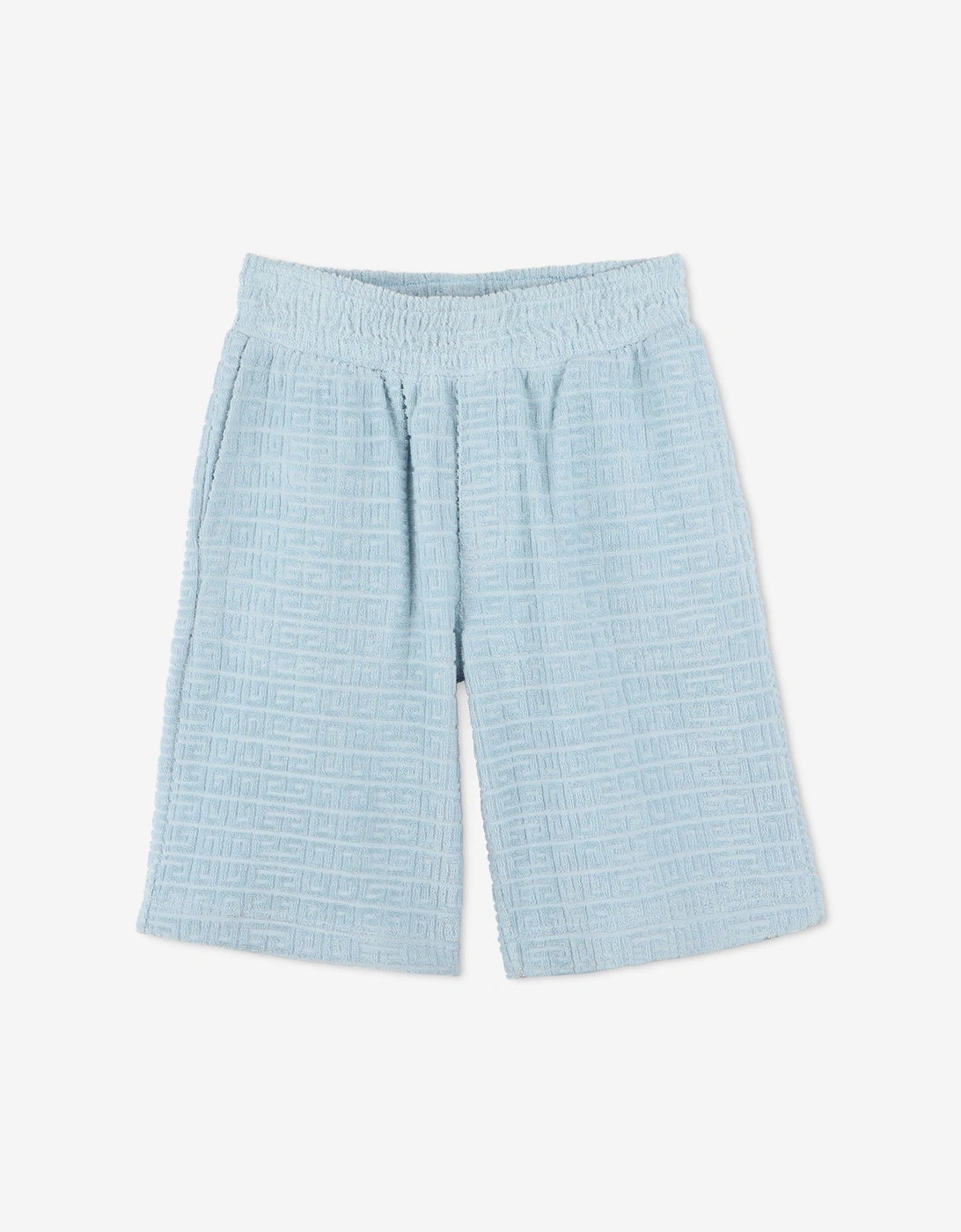 Boys 4G Jacquard Shorts in Blue, 5 of 4