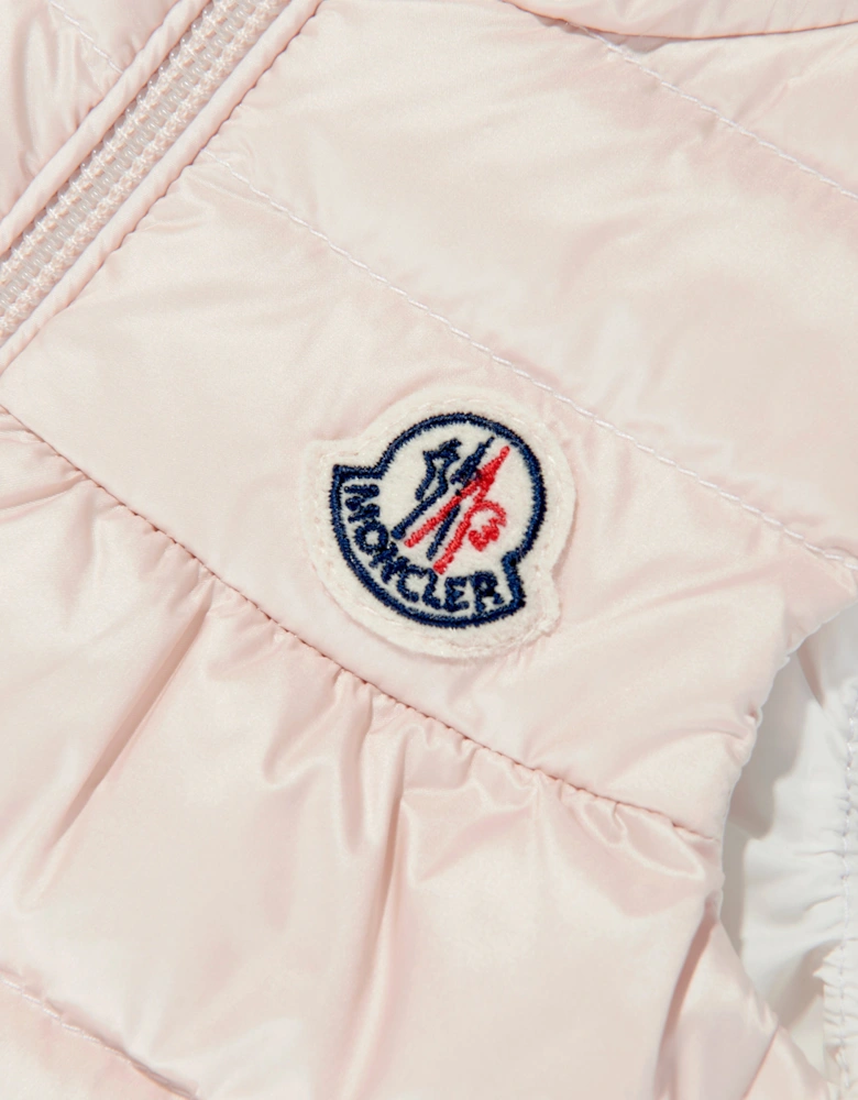 Baby Girls Down Padded Hiva Gilet in Pink