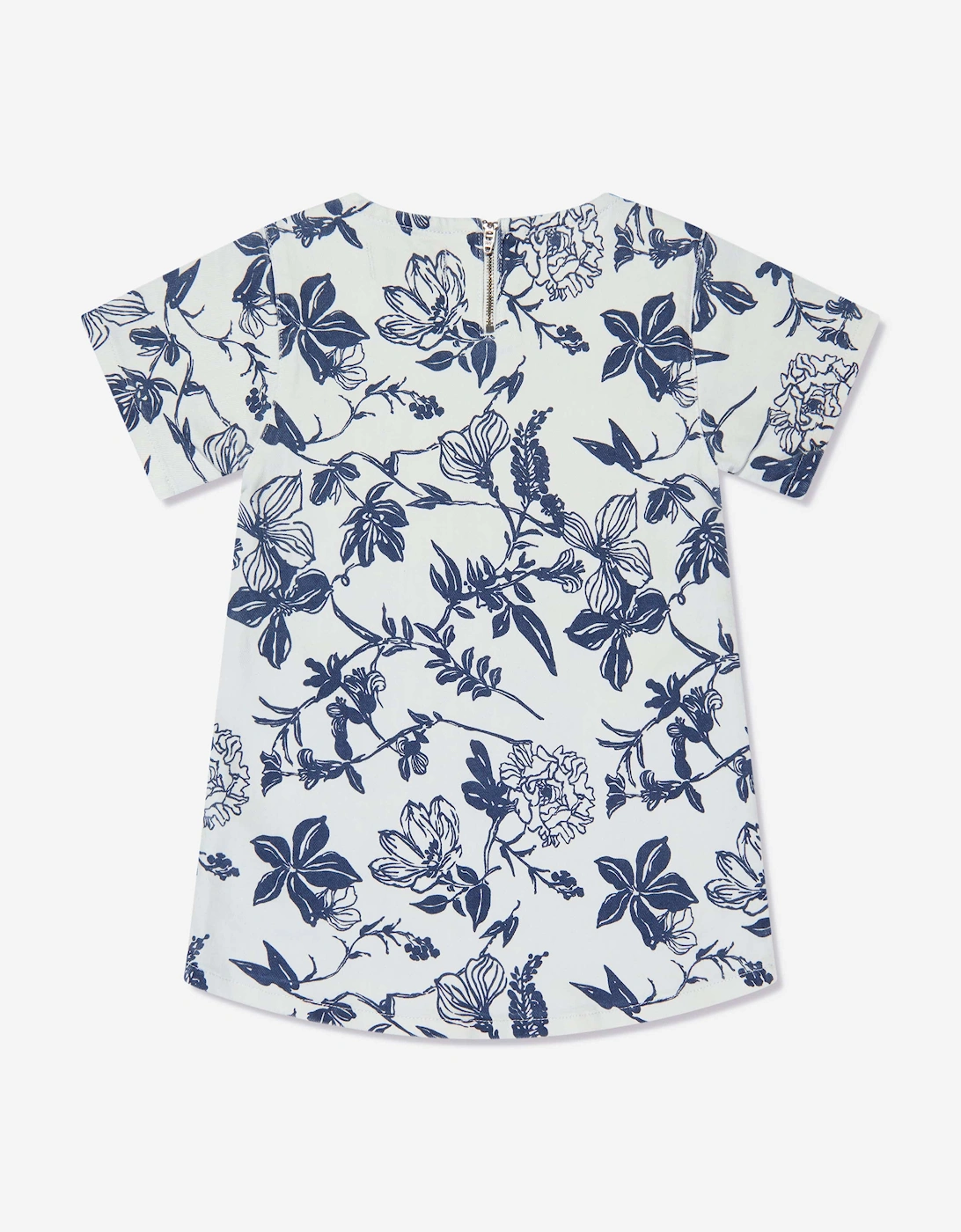 Girls Floral Kiki Dress in White