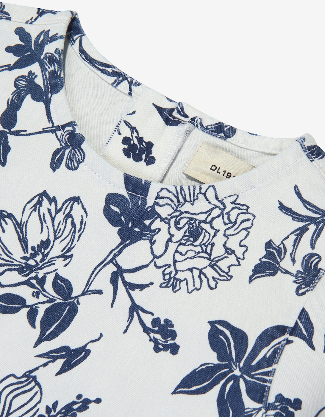Girls Floral Kiki Dress in White