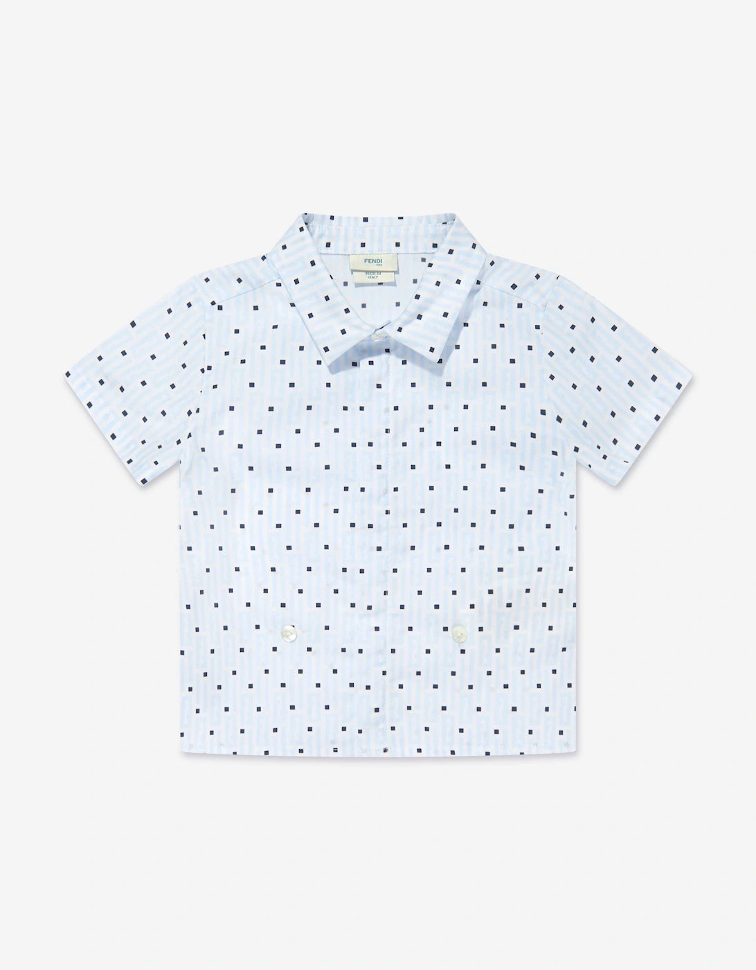 Baby Boys Logo Romper in Navy