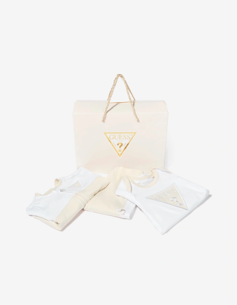 Baby Tracksuit Set in Ivory