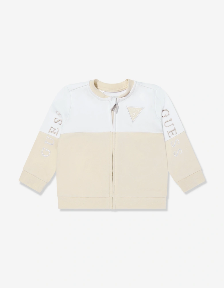 Baby Tracksuit Set in Ivory