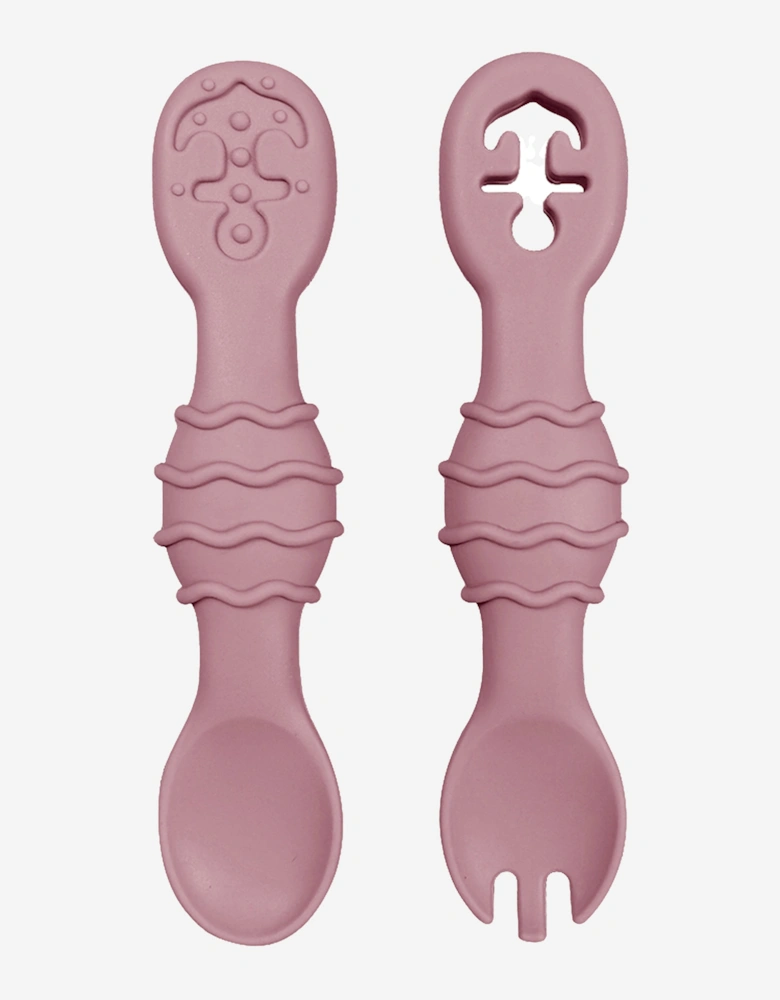 Silicon Spoon and Fork Set