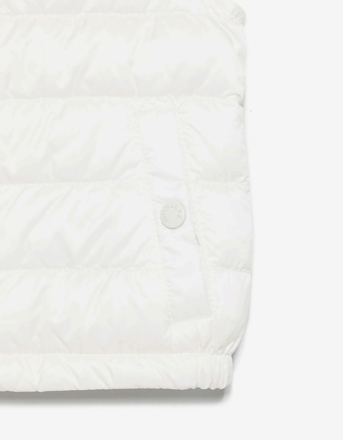 Baby Boys Down Padded New Amaury Gilet in Ivory