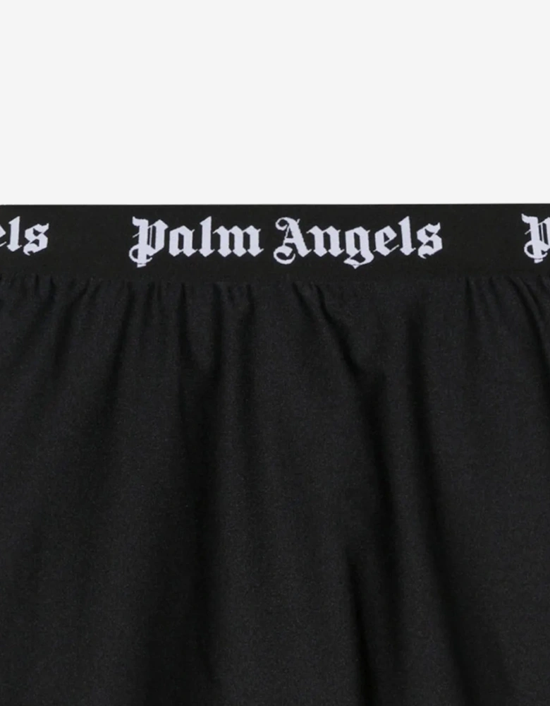 Girls Logo Band Active Skirt in Black