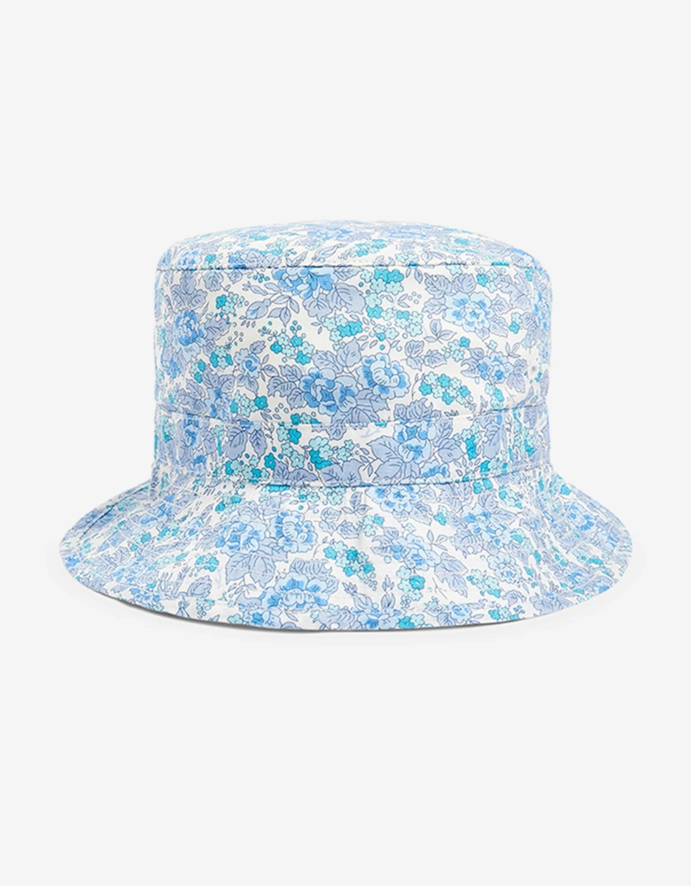 Baby Floral Piob Hat in Blue