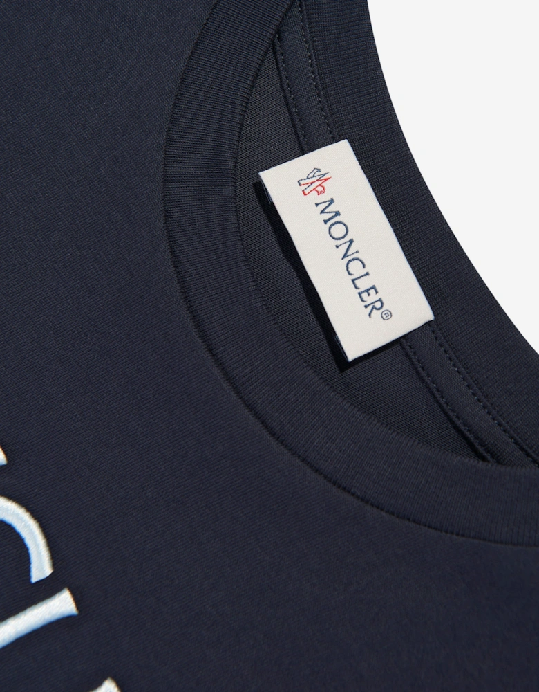 Enfant Boys Logo T-Shirt in Navy
