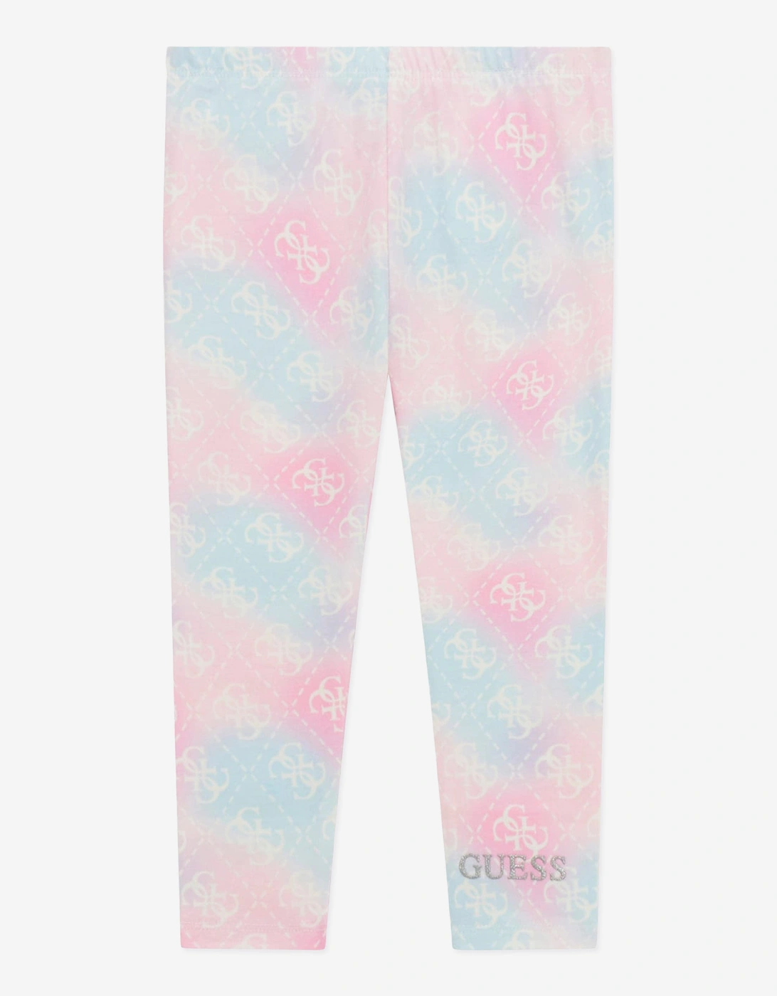 Girls Logo Leggings in Multicolour, 5 of 4