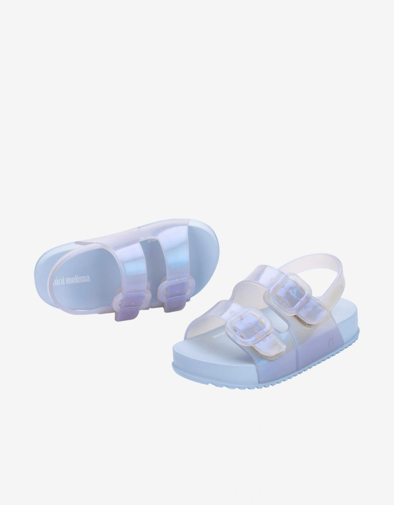 Girls Cozy Sandals in Blue