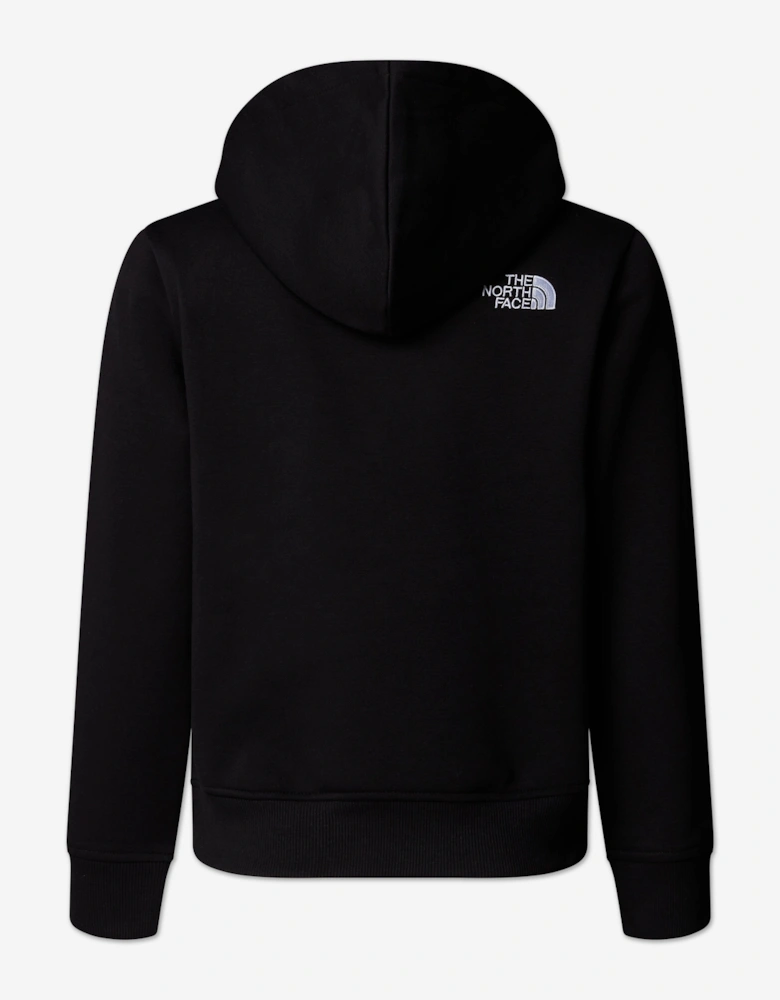 Kids Drew Peak Hoodie in Black