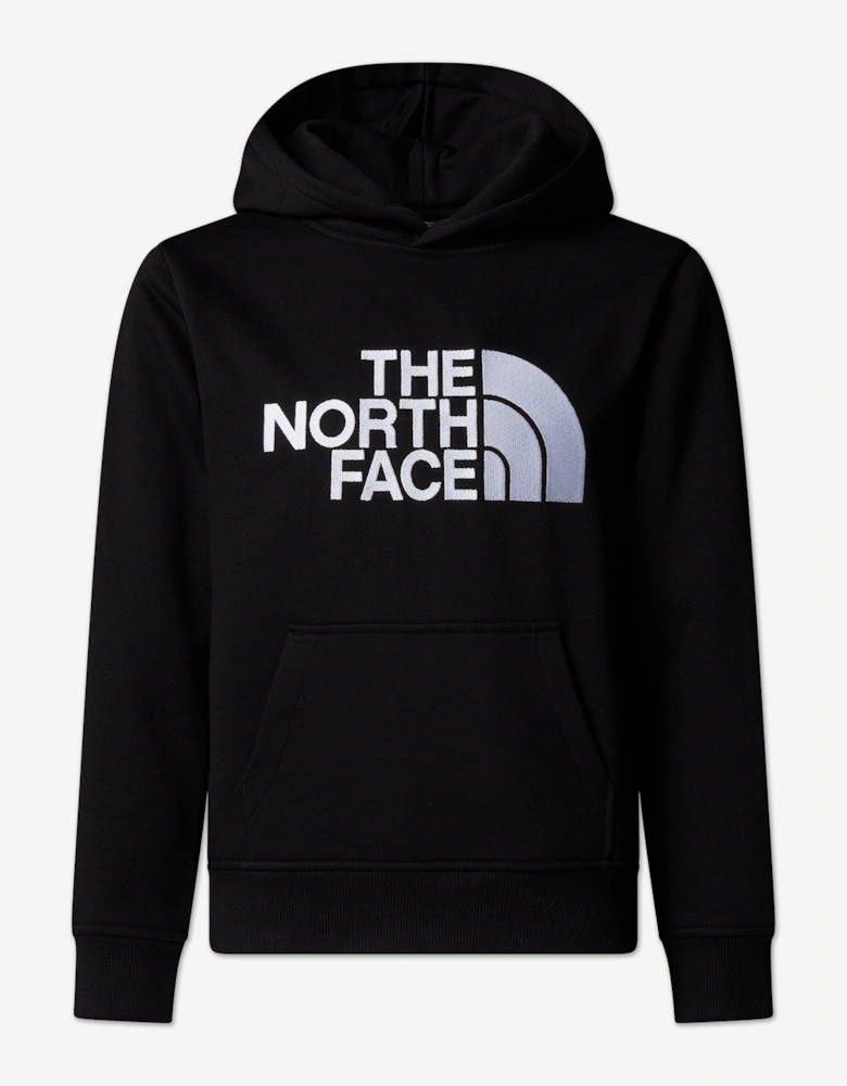 Kids Drew Peak Hoodie in Black