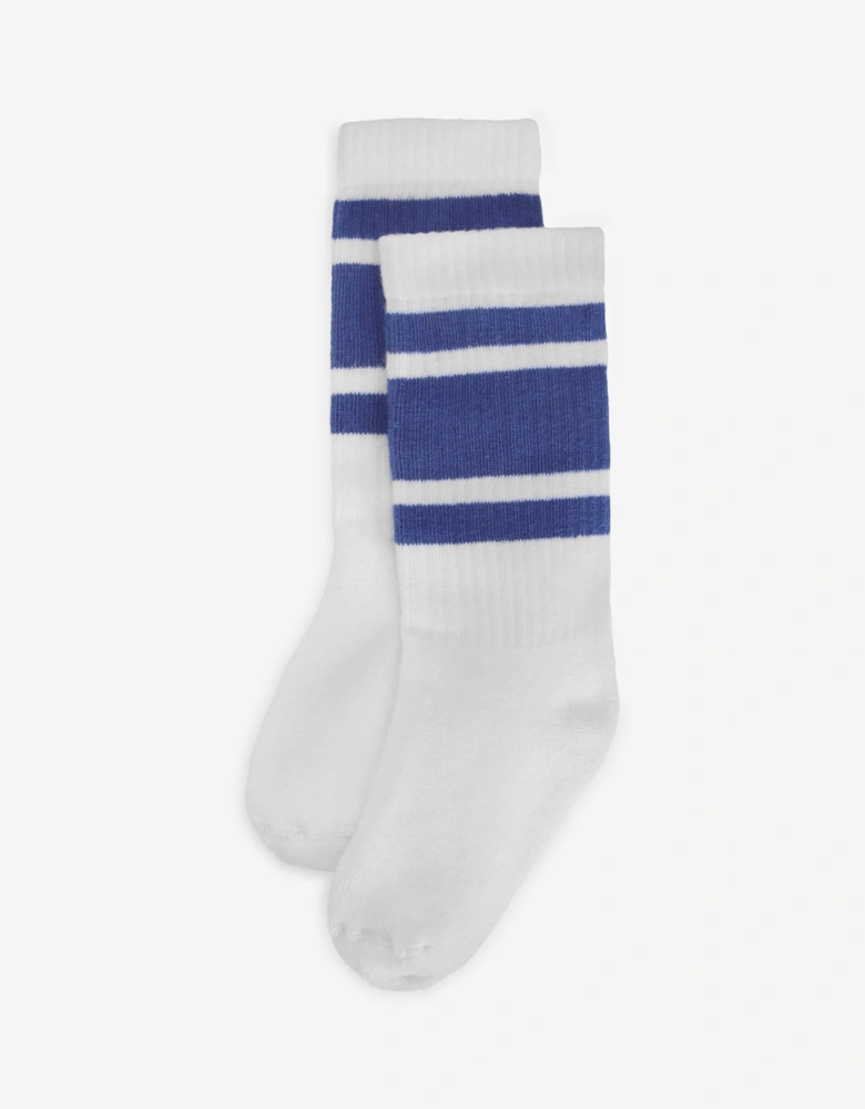 Kids DG Logo Socks in White
