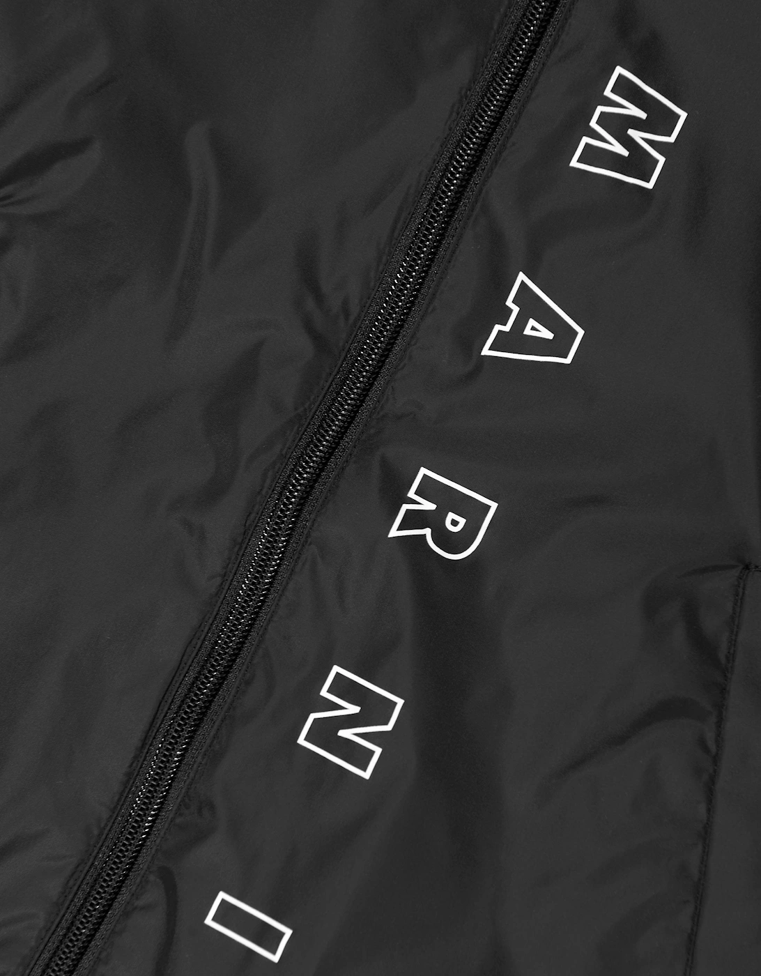 Kids Logo Zip Up Jacket in Black