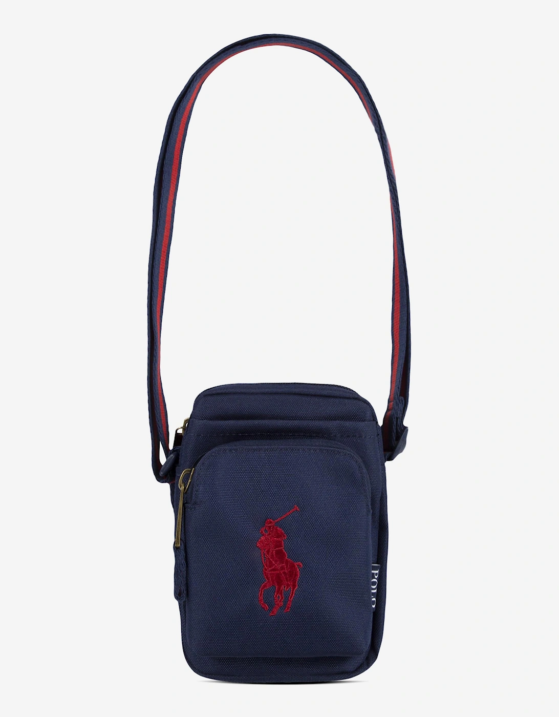Boys Canvas Crossbody Bag in Navy (18cm)